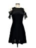 Topshop Black Cocktail Dress Size 6 - photo 1