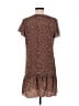 Unbranded 100% Polyester Animal Print Brown Casual Dress Size M - photo 2