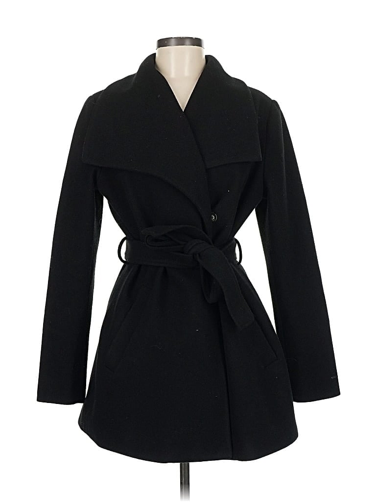 Pre-owned Tahari Coat In Black