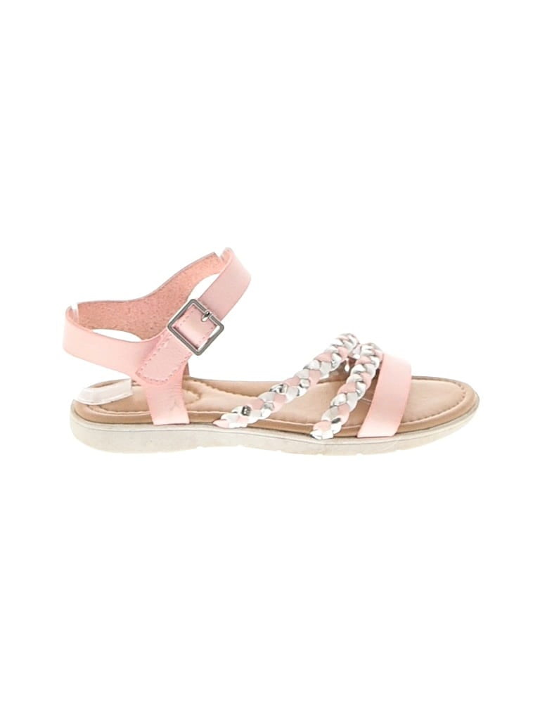 Pre-owned Lands' End Kids' Sandals In Pink