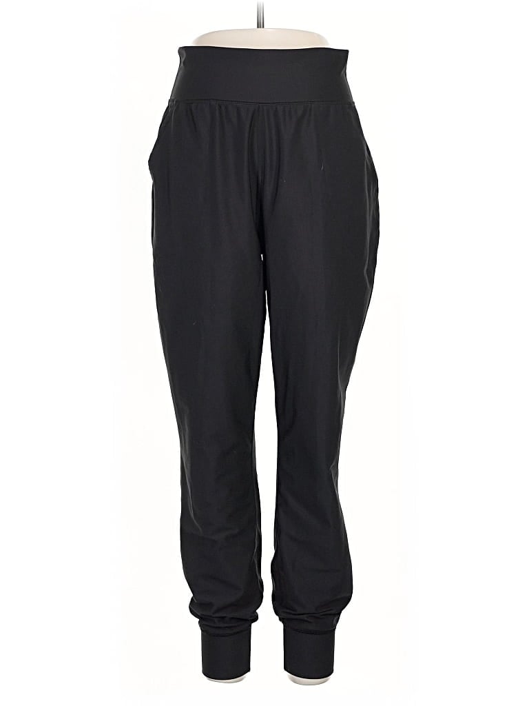 Pre-owned Active Track Pants In Black