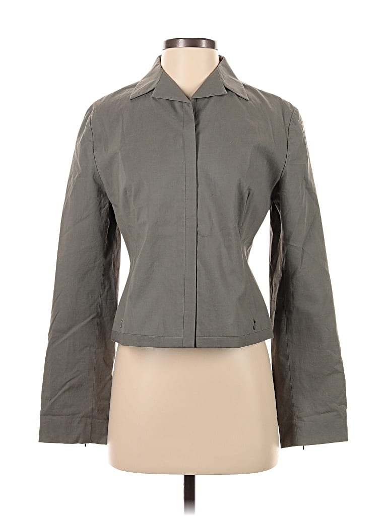 Pre-owned Banana Republic Jacket In Gray