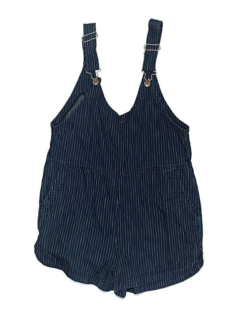 Pre-owned American Eagle Outfitters Overall Shorts In Blue