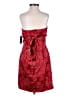 Snap Paisley Red Cocktail Dress Size 5 - photo 2