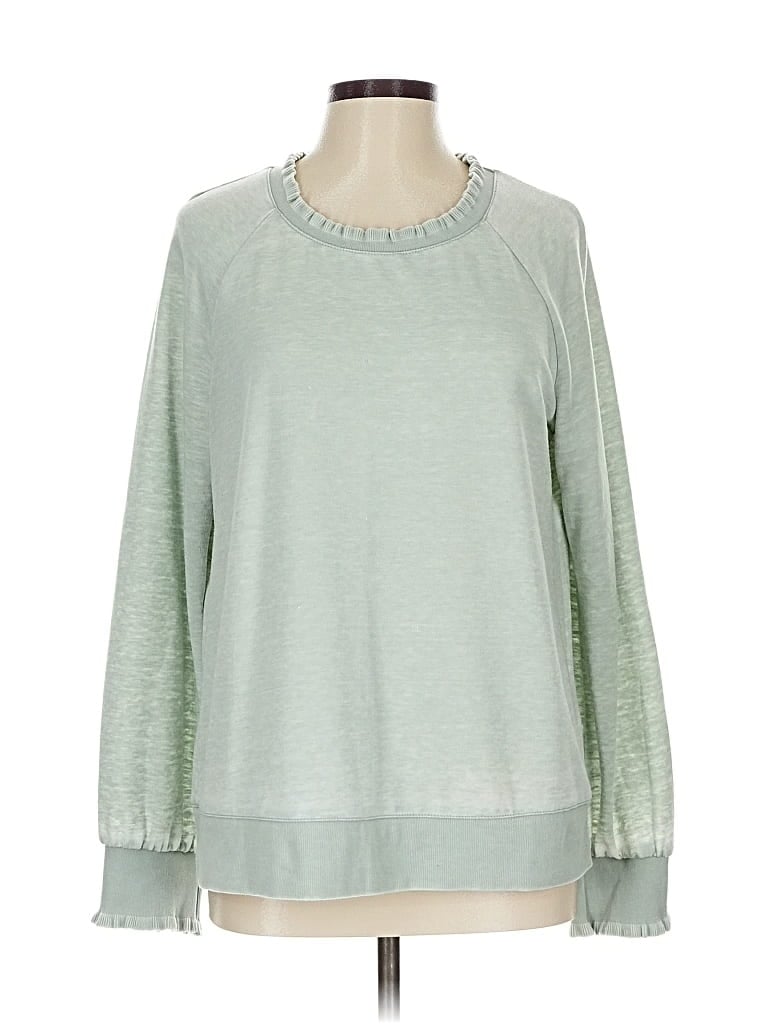 Pre-owned Jane And Delancey Sweatshirt In Green