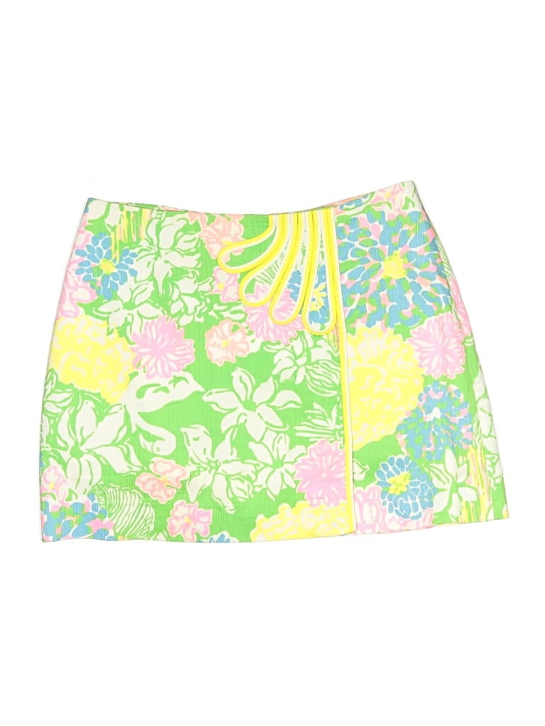 Pre-owned Lilly Pulitzer Skort In Green