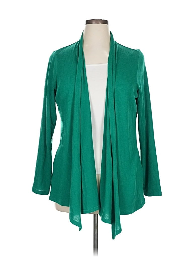 Pre-owned Mix By 41 Hawthorn Cardigan Sweater In Green