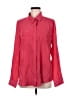 George Red Long Sleeve Button-Down Shirt Size 8 - 10 - photo 1