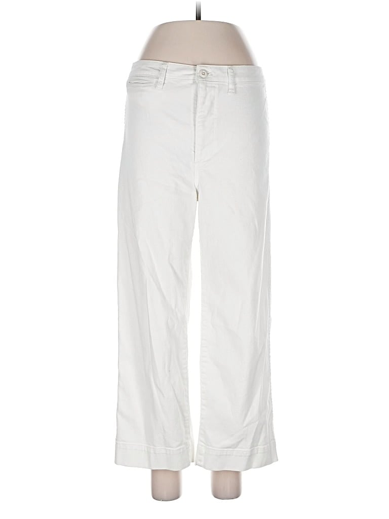Pre-owned Quince Jeans In White