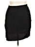 Shein Curve Solid Black Casual Skirt Size 0X - photo 1