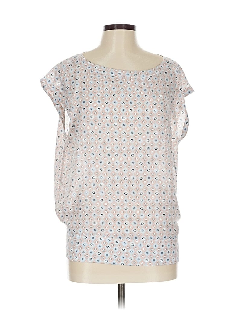 ANN TAYLOR FACTORY Pre-owned Short Sleeve Blouse In White