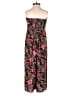 American Eagle Outfitters 100% Viscose Tropical Black Blue Jumpsuit Size XS - photo 2