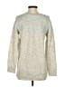 Ann Taylor LOFT Color Block Silver Pullover Sweater Size XS - photo 2