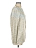 Ann Taylor LOFT Color Block Silver Pullover Sweater Size XS - photo 4