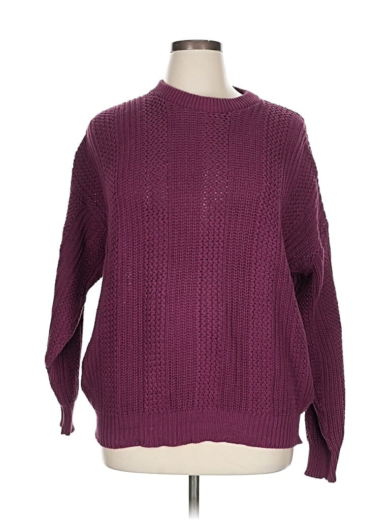 Click to view more detailed imagery on our partner's website Pre-owned Assorted Brands Pullover Sweater In Burgundy