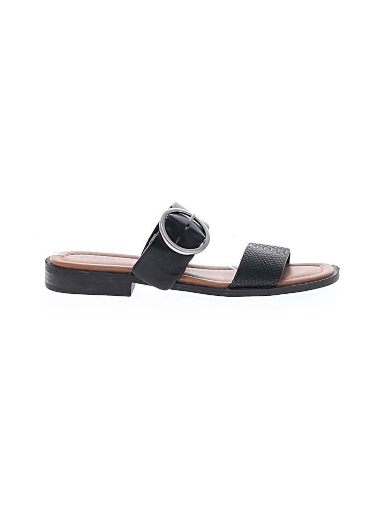 A.N.A. A NEW APPROACH Pre-owned Sandals In Black