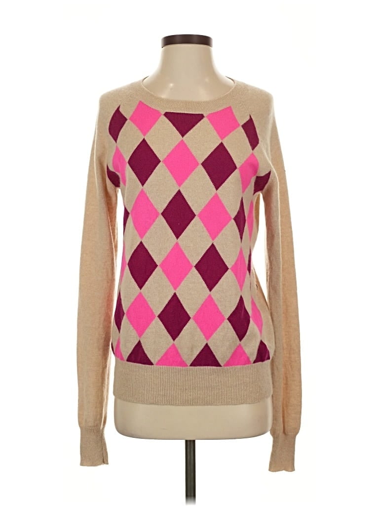 Pre-owned Madeleine Thompson Cashmere Pullover Sweater In Pink