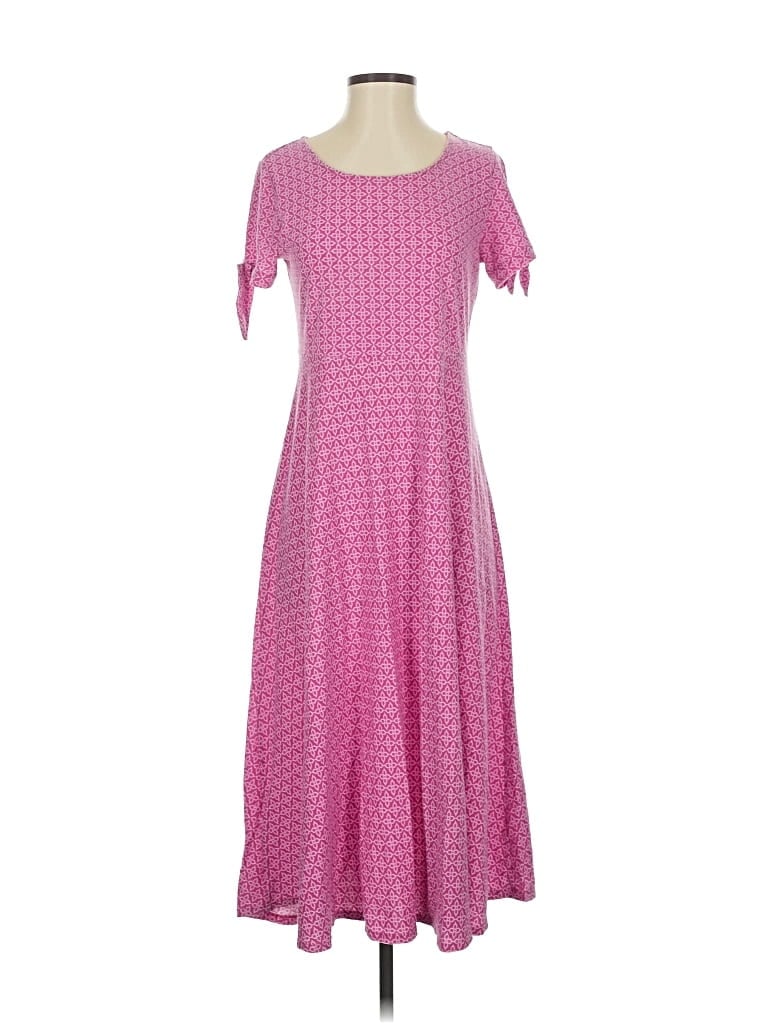 Pre-owned Croft & Barrow Casual Dress In Pink