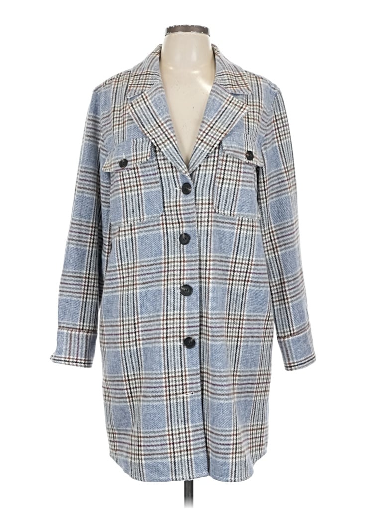 Pre-owned Tribal Jeans Coat In Blue