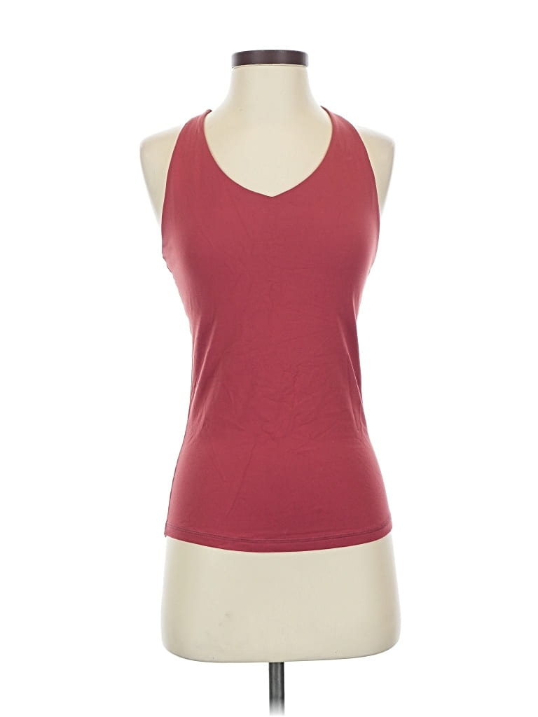 Pre-owned Prana Active Tank Top In Burgundy