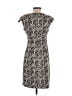 PREMISE Animal Print Gray Casual Dress Size 4 - photo 2