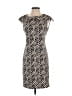 PREMISE Animal Print Gray Casual Dress Size 4 - photo 1