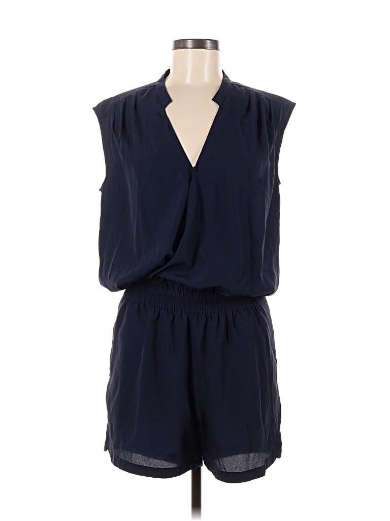 Pre-owned J.crew Factory Store Romper In Blue