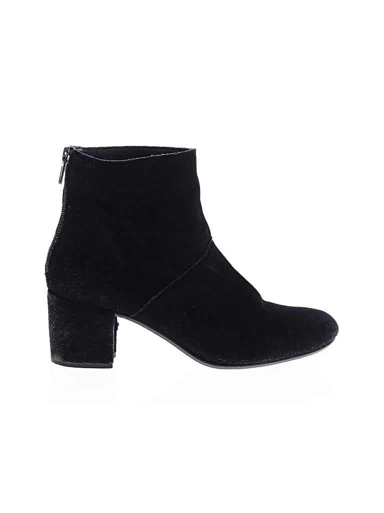 Pre-owned Steve Madden Ankle Boots In Black