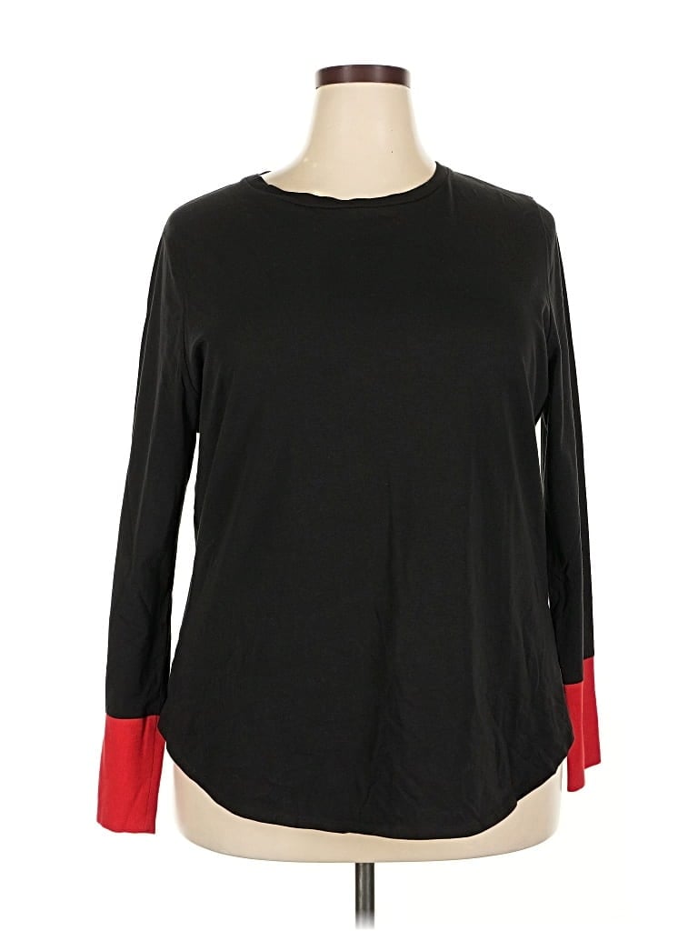 Pre-owned Universal Standard Long Sleeve T-shirt In Black