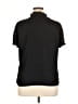 T Tahari 100% Polyester Black Short Sleeve Blouse Size XL - photo 2