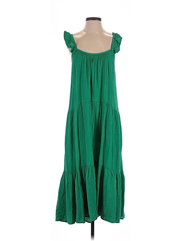Pre-owned Xirena Casual Dress In Green