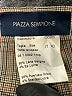 Piazza Sempione Plaid Brown Wool Pants Size EU (IT) 40 / US 4 (tall) - photo 3