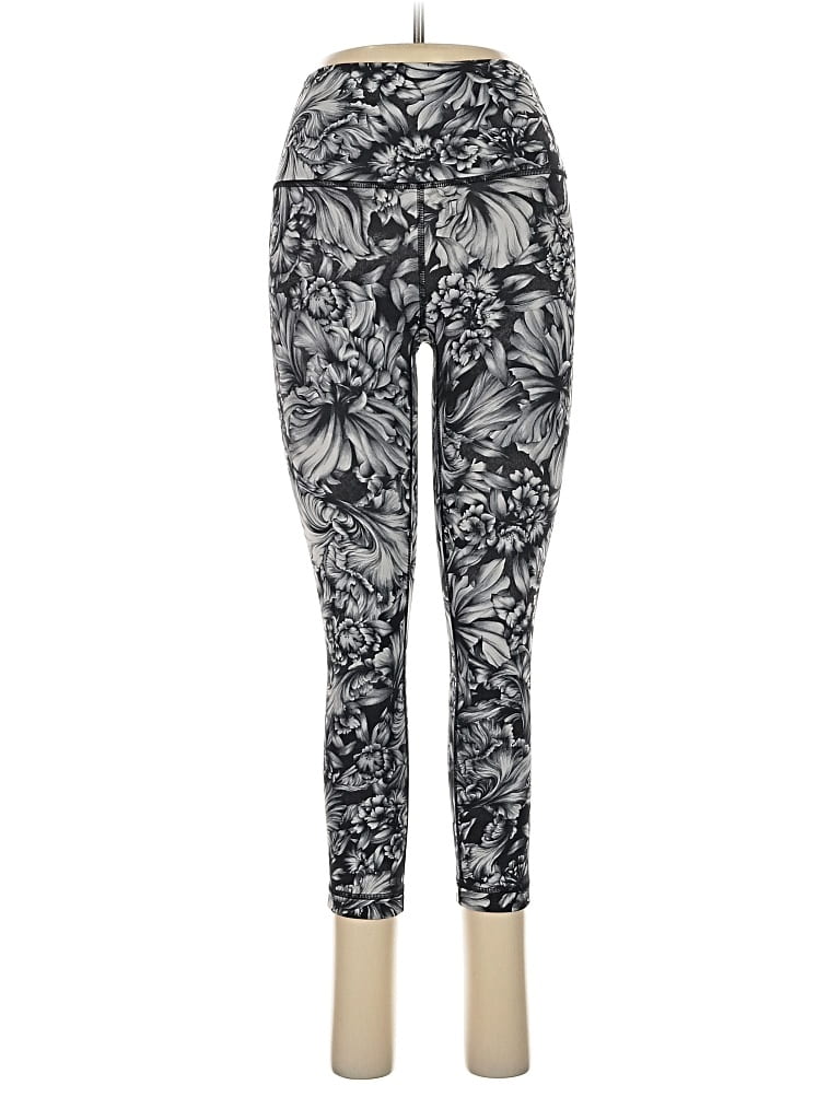 Pre-owned Lululemon Athletica Leggings In Gray