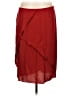 Krizia 100% Viscose Red Casual Skirt Size EU (IT) 44 / US 8 - photo 1