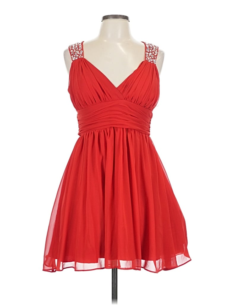Pre-owned B. Smart Cocktail Dress In Red