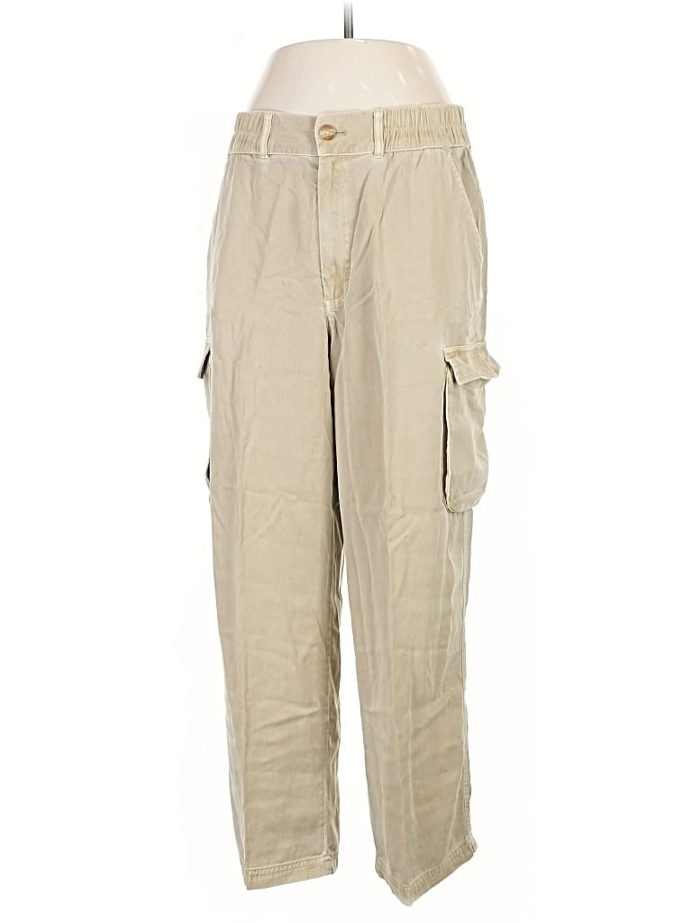 Pre-owned Treasure & Bond Cargo Pants In Tan