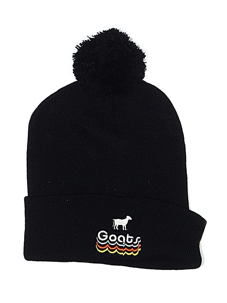 Pre-owned Goats Beanie Hat In Black