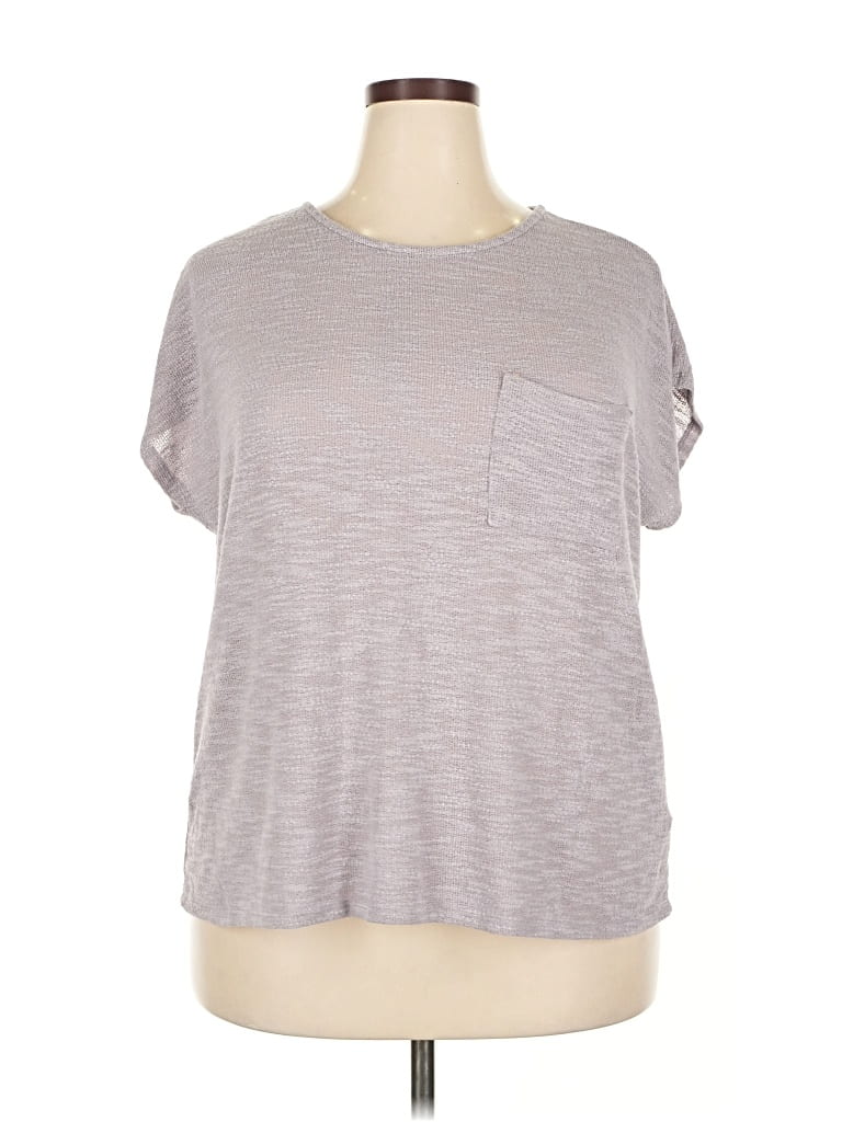 Pre-owned Gilli Cardigan Sweater In Gray