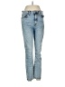 7 For All Mankind Hearts Blue Jeans Size 29 waist - photo 1