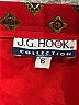J.G. Hook 100% Polyester Argyle Red Casual Skirt Size 6 - photo 4