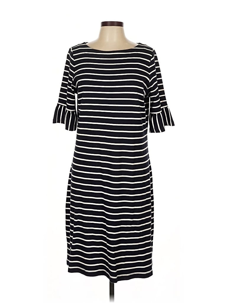 Pre-owned Talbots Casual Dress In Black