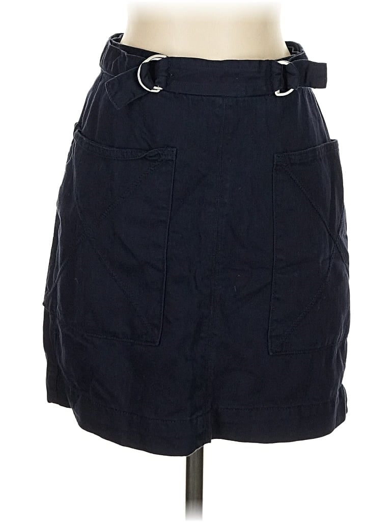 Pre-owned Pilcro And The Letterpress Casual Skirt In Blue