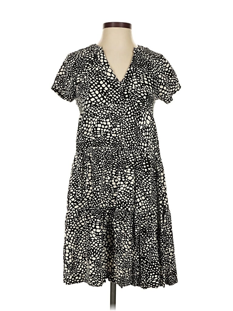 Pre-owned Maeve By Anthropologie Casual Dress In Black