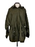 Maje 100% Polyamide Green Raincoat Size Sm (1) - photo 1