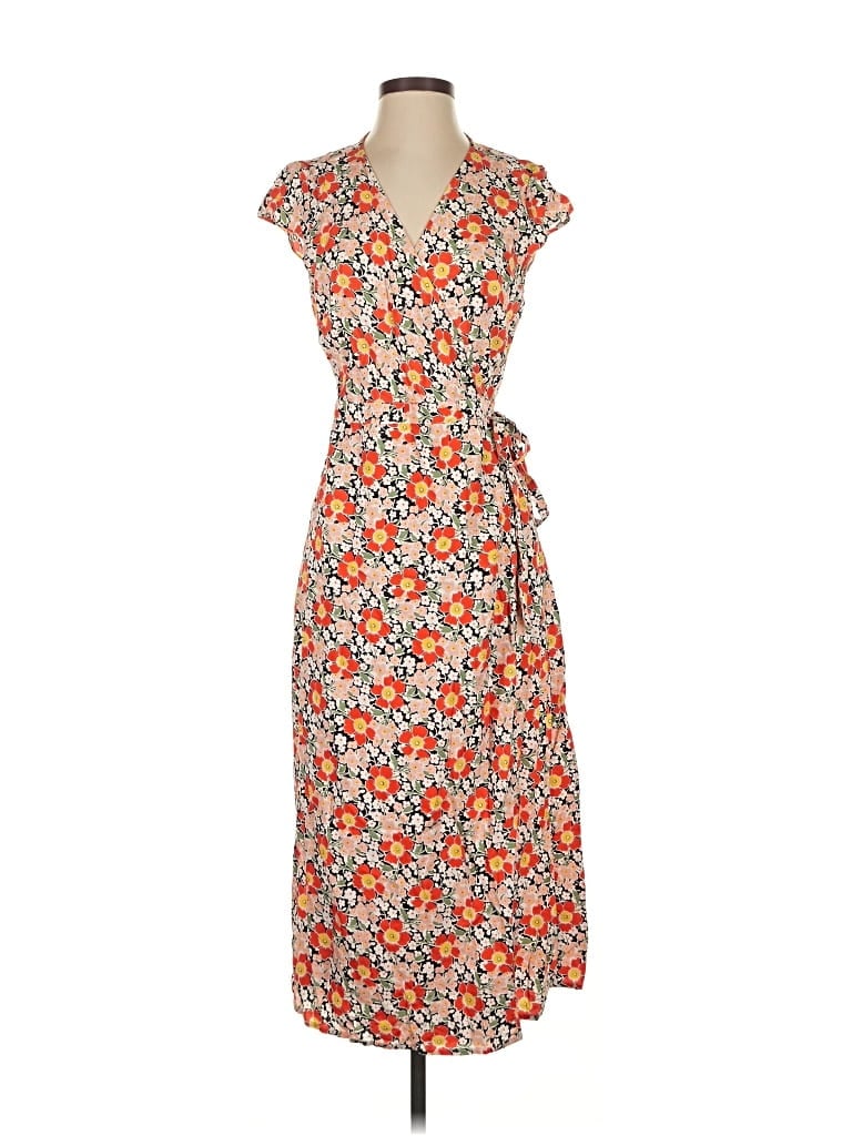 Pre-owned J.crew Mercantile Casual Dress In Orange