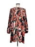 GeeGee Print Red Casual Dress Size M - photo 1