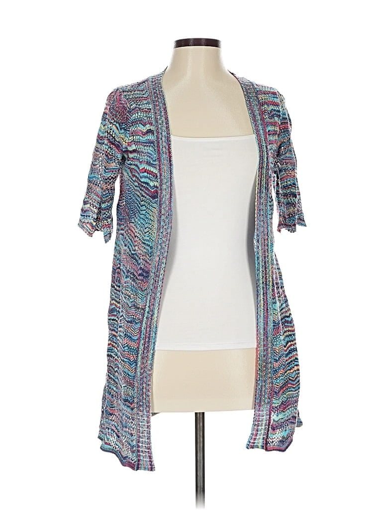 ALBERTO MAKALI Pre-owned Cardigan Sweater In Blue