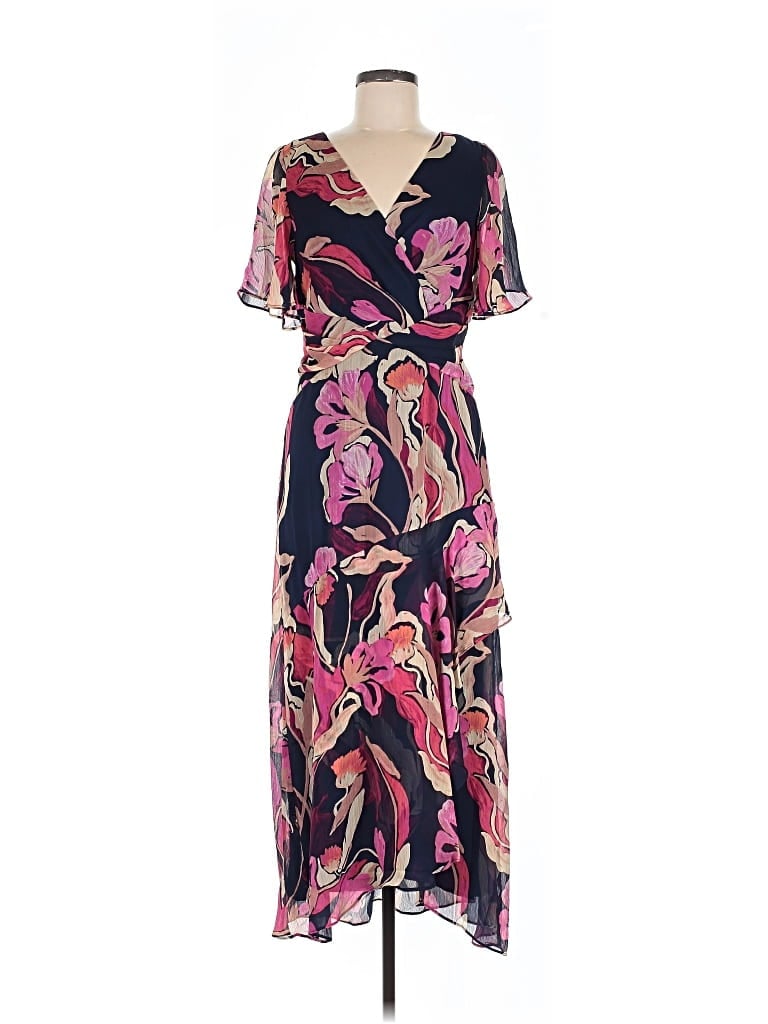 Pre-owned Maggy London Casual Dress In Purple