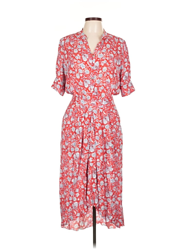 Pre-owned Zadig & Voltaire Casual Dress In Red