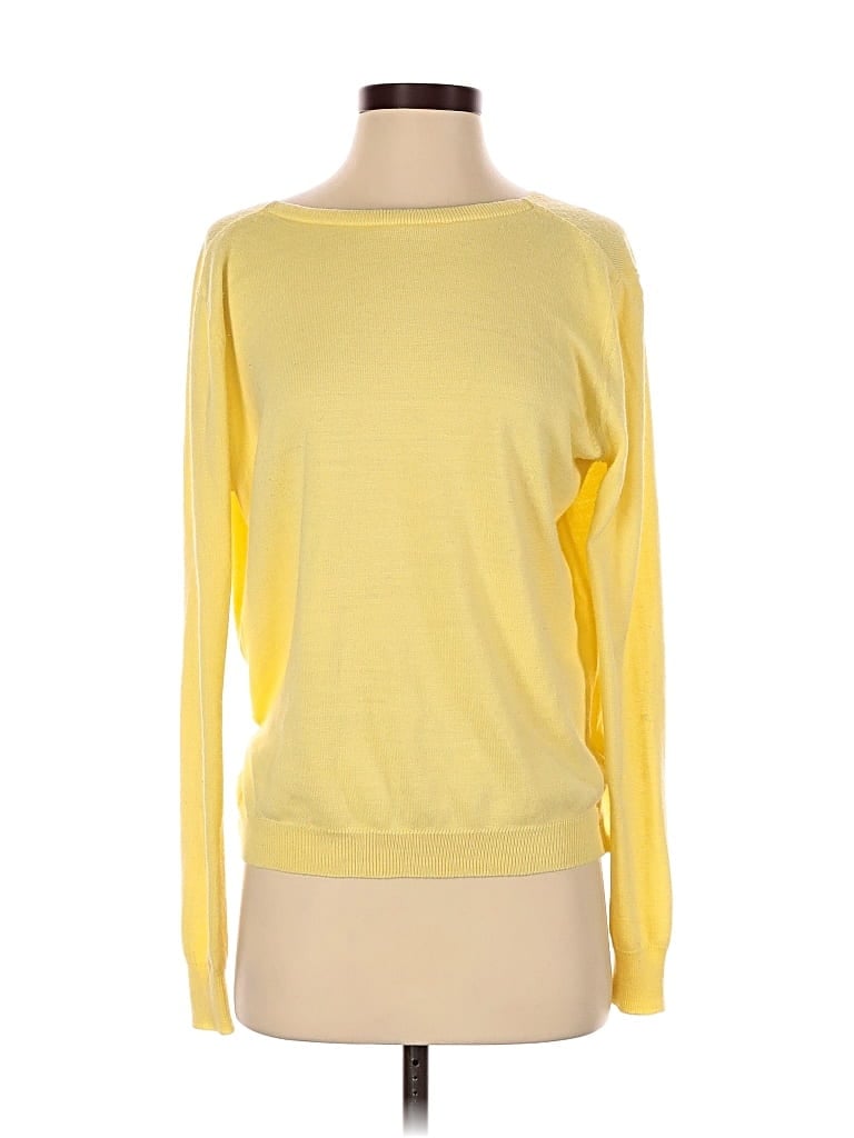 Pre-owned Asos Design Pullover Sweater In Yellow
